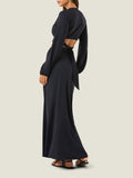 4Giveness Gonna Longuette Soft Touch Donna RWGO5615 - Nero