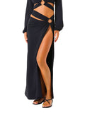 4Giveness Gonna Longuette Soft Touch Donna RWGO5615 - Nero