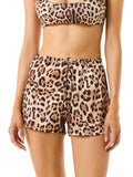 4Giveness Shorts Mare Exchange Leo Donna RWSH5902 Animalier - Maculato