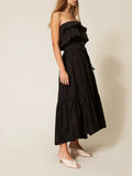 Actitude Vestito Longuette Donna 261AP2133 - Nero