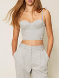 Actitude Bustino Donna 261AP2144 - Grigio