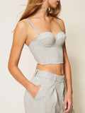Actitude Bustino Donna 261AP2144 - Grigio
