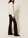 Actitude Pantalone Zampa Donna 261AP2149 - Nero