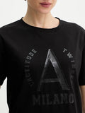 Actitude T-shirt Donna 261AP2163 - Nero
