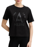 Actitude T-shirt Donna 261AP2163 - Nero