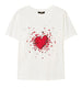 actitude t shirt donna 261ap2164 off white stampa cuore bianco 167851809