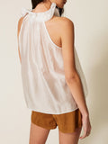 Actitude Top Donna 261AP2184 Off White - Bianco