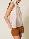 Actitude Top Donna 261AP2184 Off White - Bianco