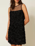 Actitude Vestito Mini Donna 261AP2230 - Nero