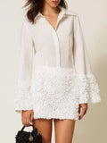 Actitude Camicia Casual Camicia Donna 261AP2232 Off White - Bianco