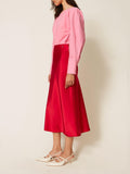 Actitude Gonna Longuette Donna 261AP2252 Magenta - Fuxia