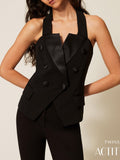 Actitude Gilet Donna 261AP2276 - Nero