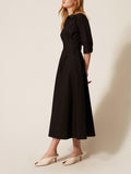 Actitude Vestito Longuette Donna 261AP2284 - Nero