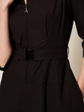 Actitude Vestito Longuette Donna 261AP2284 - Nero