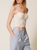 Actitude Top Donna 261AP2300 Off White - Bianco