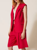 Actitude Gilet Donna 261AP2320 Magenta - Fuxia