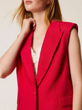 Actitude Gilet Donna 261AP2320 Magenta - Fuxia