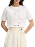 Actitude T-shirt Donna 261AT2150 Off White - Bianco