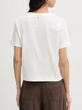 Actitude T-shirt Donna 261AT2151 Off White/ric.safari - Bianco