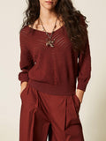 Actitude Maglia Donna 261AT3040 Terra Rossa - Rosso