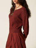 Actitude Maglia Donna 261AT3040 Terra Rossa - Rosso