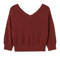 Actitude Maglia Donna 261AT3040 Terra Rossa - Rosso