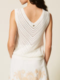 Actitude Top Donna 261AT3041 Off White - Bianco