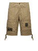 aeronautica militare bermuda casual uomo be0041uct01122 savannah khaki beige 166495218