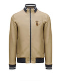 Aeronautica Militare Felpa Zip Uomo FE2089UF00674 Winter Twig - Beige