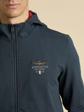 Aeronautica Militare Felpa Zip Uomo FE2097UF00674 - Blu