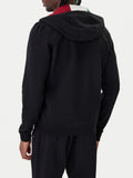 Aeronautica Militare Felpa Zip Uomo FE2097UF00674 Jet Black - Nero