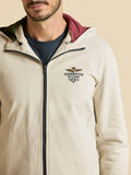 Aeronautica Militare Felpa Zip Uomo FE2097UF00674 - Bianco