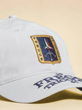 Aeronautica Militare Berretto con Visiera Uomo HA1251UCT02 Off White - Bianco