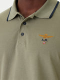 Aeronautica Militare Polo Uomo PO1308UP00082 Lichen Green - Verde