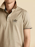 Aeronautica Militare Polo Uomo PO1907UJ00682 Winter Twig - Beige