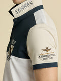 Aeronautica Militare Polo Uomo PO1915UP00191 Off White/ghiaccio/navy - Bianco