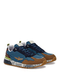 Aeronautica Militare Sneakers Uomo SC0276UCT04327 Avio/brown - Blu