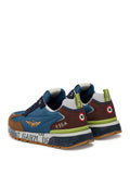 Aeronautica Militare Sneakers Uomo SC0276UCT04327 Avio/brown - Blu