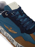 Aeronautica Militare Sneakers Uomo SC0276UCT04327 Avio/brown - Blu