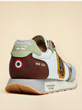 Aeronautica Militare Sneakers Uomo SC0292UCT03331 White/verde/marrone/grigio - Multicolore