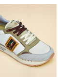 Aeronautica Militare Sneakers Uomo SC0292UCT03331 White/verde/marrone/grigio - Multicolore