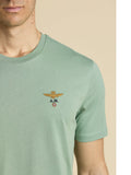 Aeronautica Militare T-shirt Uomo TS1580UJ00372 Green Bay - Verde