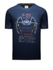 aeronautica militare t shirt uomo ts2536uj00641 blu 162018908