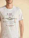 Aeronautica Militare T-shirt Uomo TS2536UJ00641 Off White - Bianco