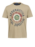 Aeronautica Militare T-shirt Uomo TS2538UJ00727 Winter Twig - Beige
