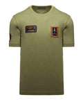 Aeronautica Militare T-shirt Uomo TS2544UJ00592 Lichen Green - Verde