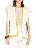 Akep Gilet Donna GLKD13049 Panna - Bianco