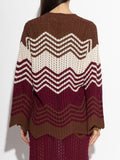 Akep Cardigan Donna MGKD13081 - Bordeaux