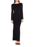 Akep Vestito Longuette Donna VSKD13008 - Nero