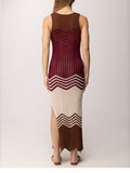 Akep Vestito Longuette Donna VSKD13083 - Bordeaux